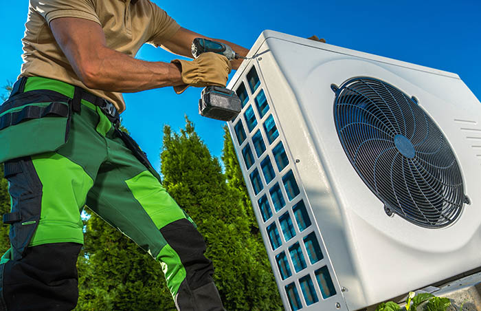 Installation de pompe a chaleur