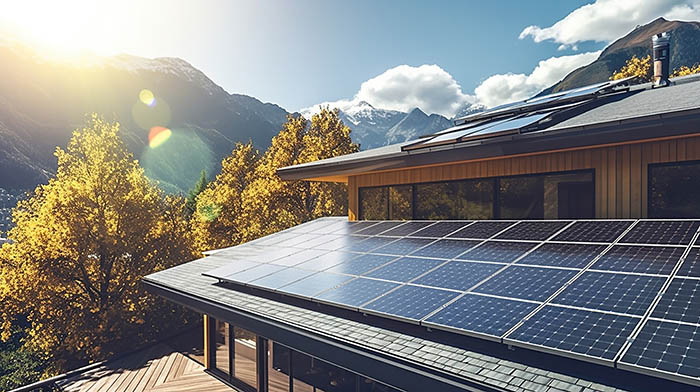 Installation solaire sur maison
