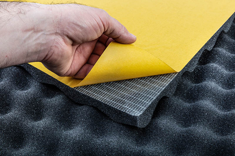 Mousse d'isolation phonique en polyuréthane