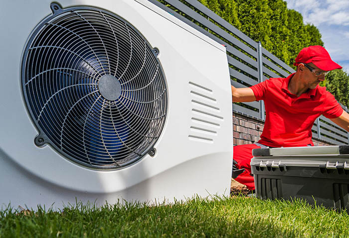 Installation d'une pompe à chaleur pour piscine