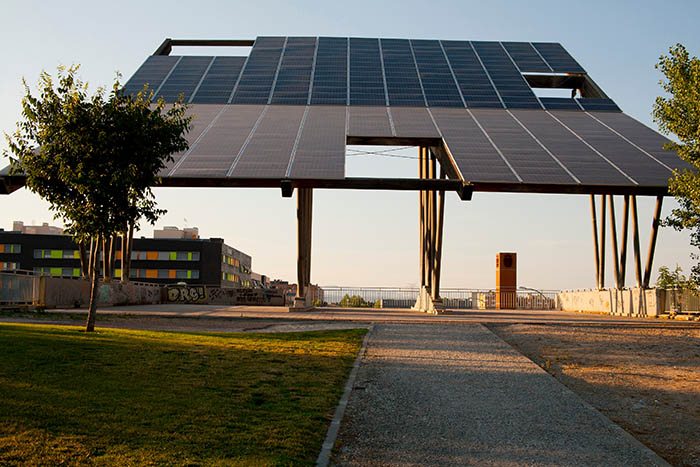 Pergola solaire
