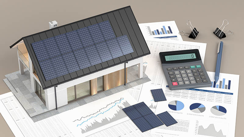 Calculs des subventions pour panneaux solaires