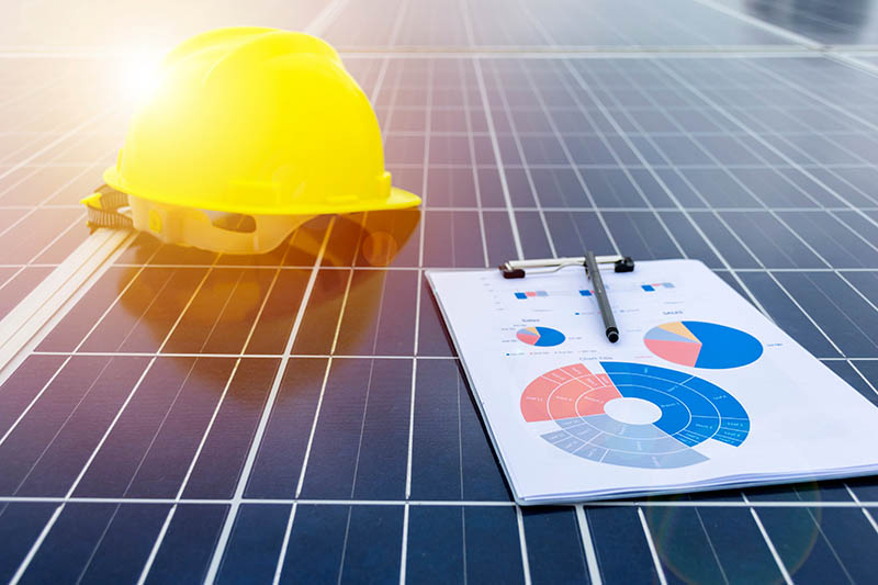 Plan d'installation de panneaux solaires