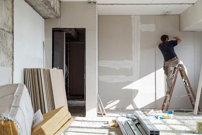 Projet de rénovation en cours visant à optimiser l'efficacité énergétique
